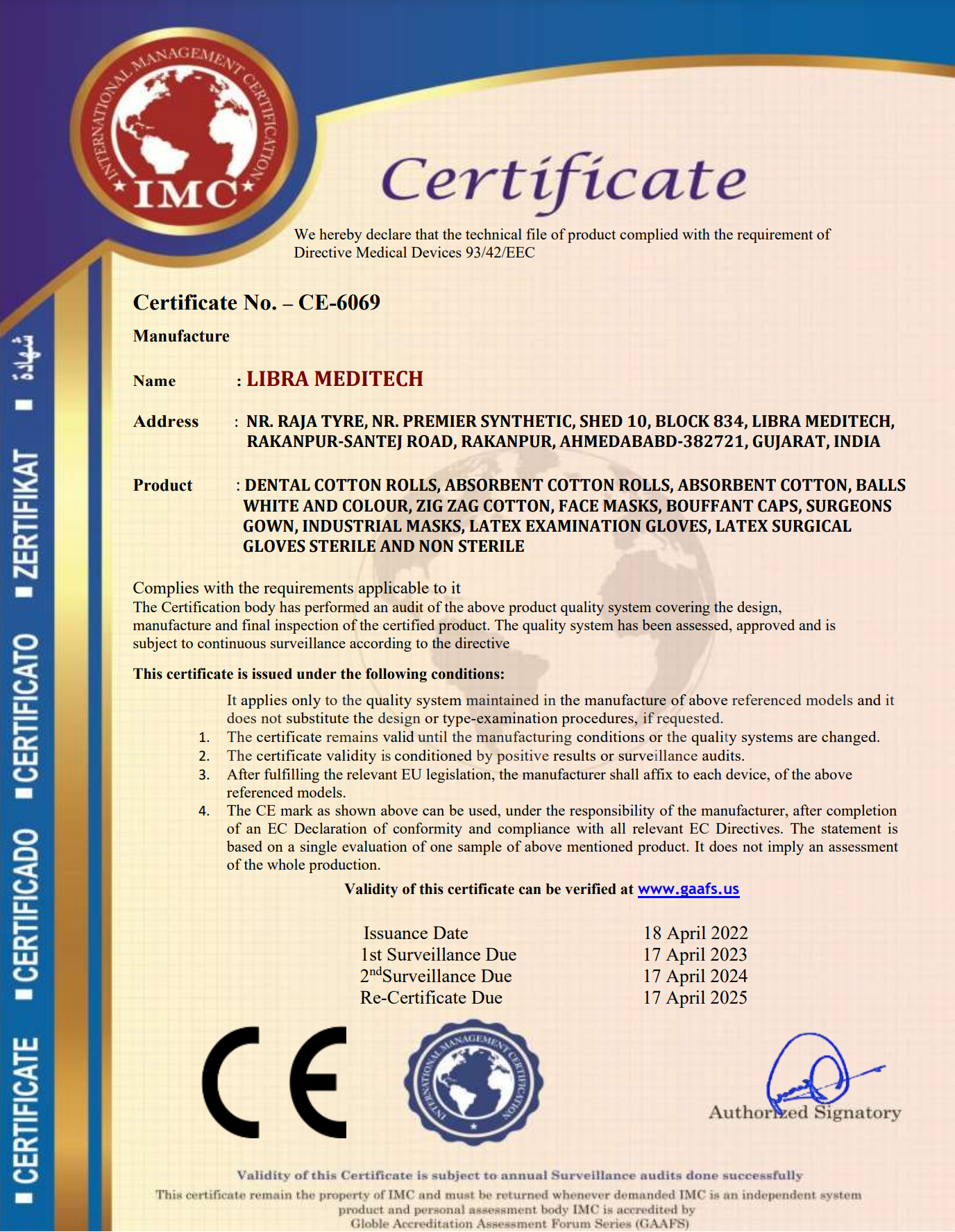 CE Certified